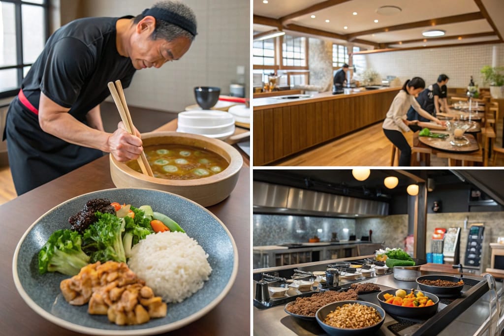 Four practical examples of how people integrate Japan’s biota-rich foods into cooking, dining, healthy living, and community learning.