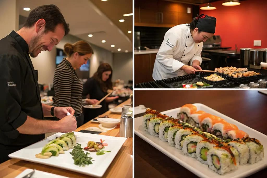  Real-life settings where the black dragon roll can shine—home gatherings, restaurant specials, catered events, and cooking lessons.