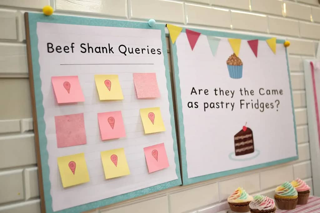  Common questions addressing the difference between beef shank inquiries and actual cake display freezer usage, plus typical fridge queries.