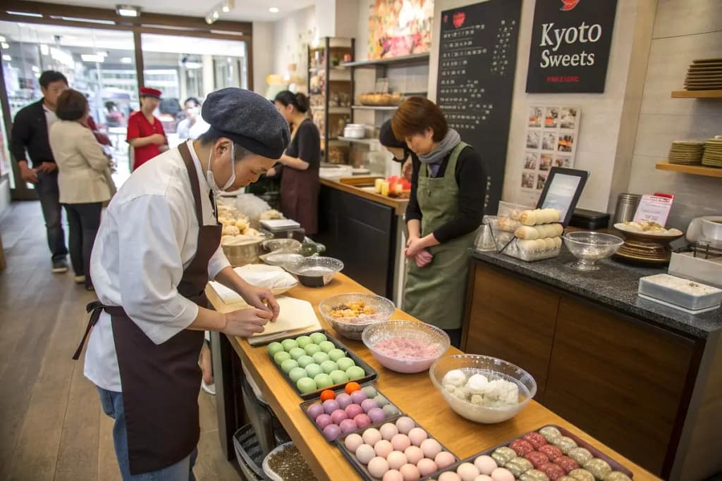  Four real-life examples where Japanese desserts enhance cultural gatherings, business offerings, or personal enjoyment.