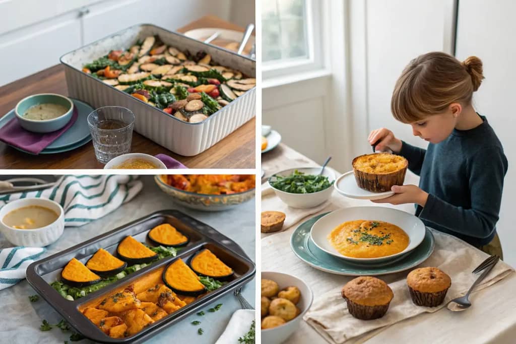  Four scenarios showcasing how to use Japanese pumpkin (kabocha) for quick meals, potlucks, seasonal dinners, and kid-friendly dishes.