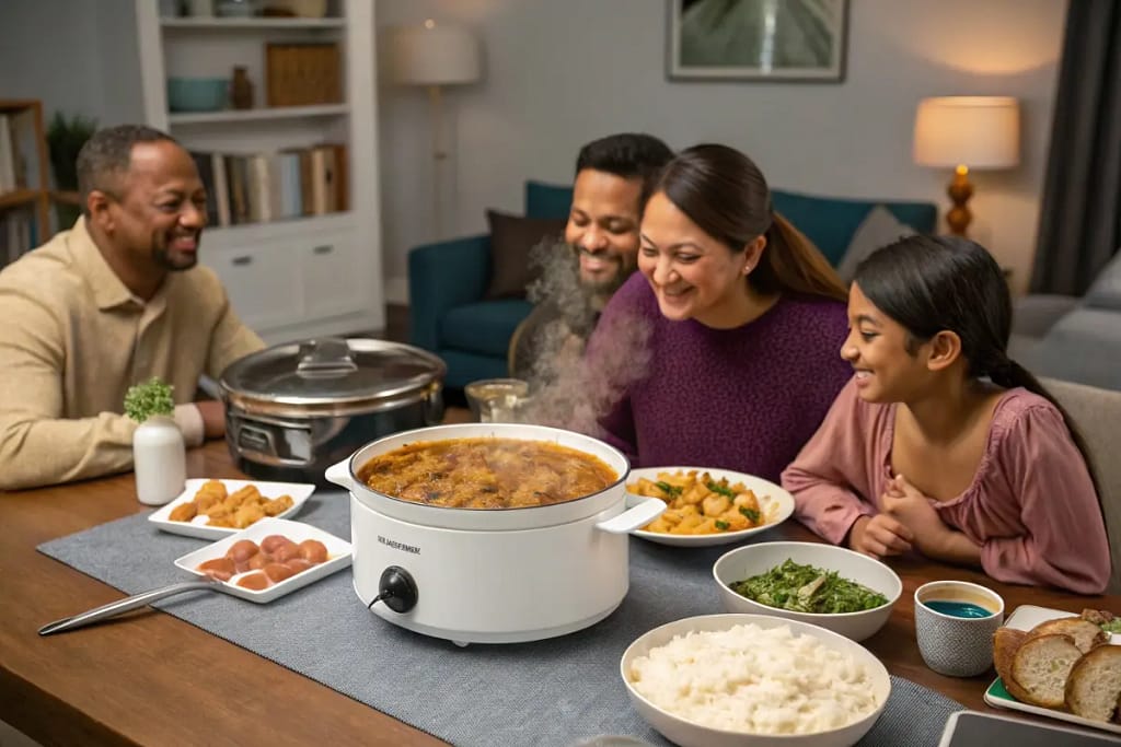  Real-life scenarios showing how Japanese chicken curry fits into family dinners, meal prep, potluck gatherings, and cozy comfort meals.